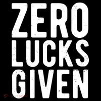 Zero Lucks Given St Patricks Day Hooded Wearable Blanket