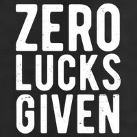 Zero Lucks Given St Patricks Day Golf Towel