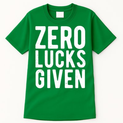 Zero Lucks Given St Patricks Day Tall T-Shirt