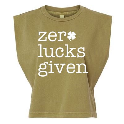 Zero Lucks Given Garment-Dyed Women's Muscle Tee