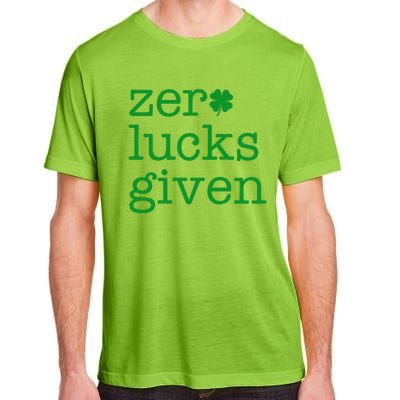 Zero Lucks Given Adult ChromaSoft Performance T-Shirt