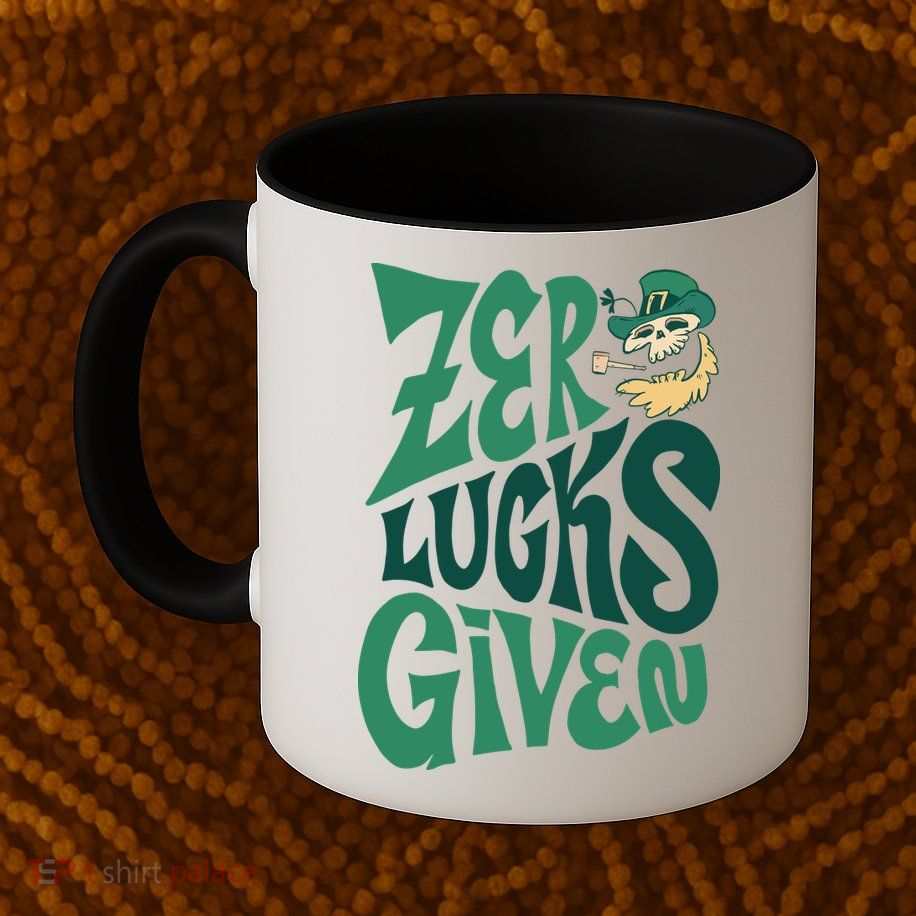 Zero Lucks Given St Patrick's Day Mug