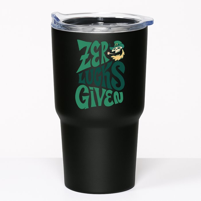 Zero Lucks Given St Patrick's Day Tumbler