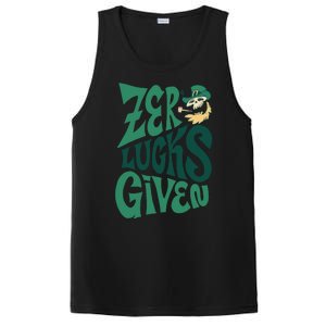 Zero Lucks Given St Patrick's Day PosiCharge Competitor Tank