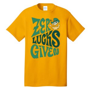 Zero Lucks Given St Patrick's Day Tall T-Shirt