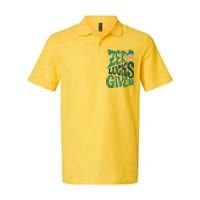 Zero Lucks Given St Patrick's Day Softstyle Adult Sport Polo