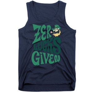 Zero Lucks Given St Patrick's Day Tank Top