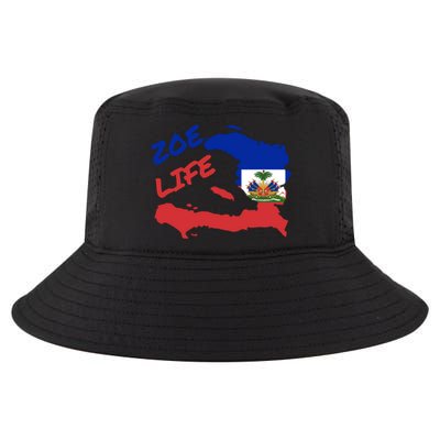 Zoe Life Haitian Pride For Haiti Flag Day Gift Ayiti Meaningful Gift Great Gift Cool Comfort Performance Bucket Hat
