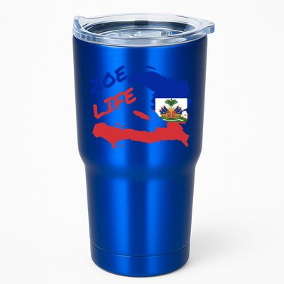 Zoe Life Haitian Pride For Haiti Flag Day Gift Ayiti Meaningful Gift Great Gift Tumbler