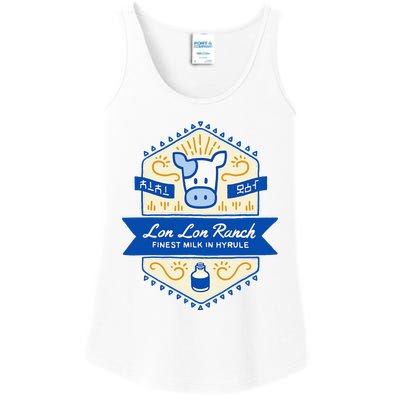 Z.E.L.D.A Lon Lon Ranch Finest Milk In Hyrule Ladies Essential Tank