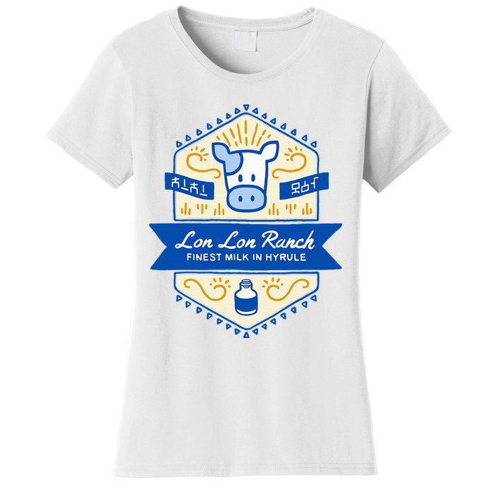 Z.E.L.D.A Lon Lon Ranch Finest Milk In Hyrule Women's T-Shirt