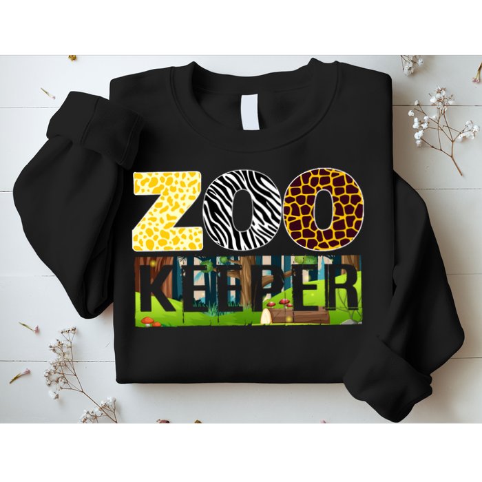 Zoo Life Of Zookeeper Accessories Sweatshirt