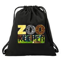 Zoo Life Of Zookeeper Accessories Drawstring Bag
