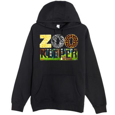Zoo Life Of Zookeeper Accessories Premium Pullover Hoodie