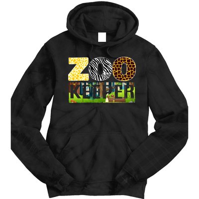 Zoo Life Of Zookeeper Accessories Tie Dye Hoodie