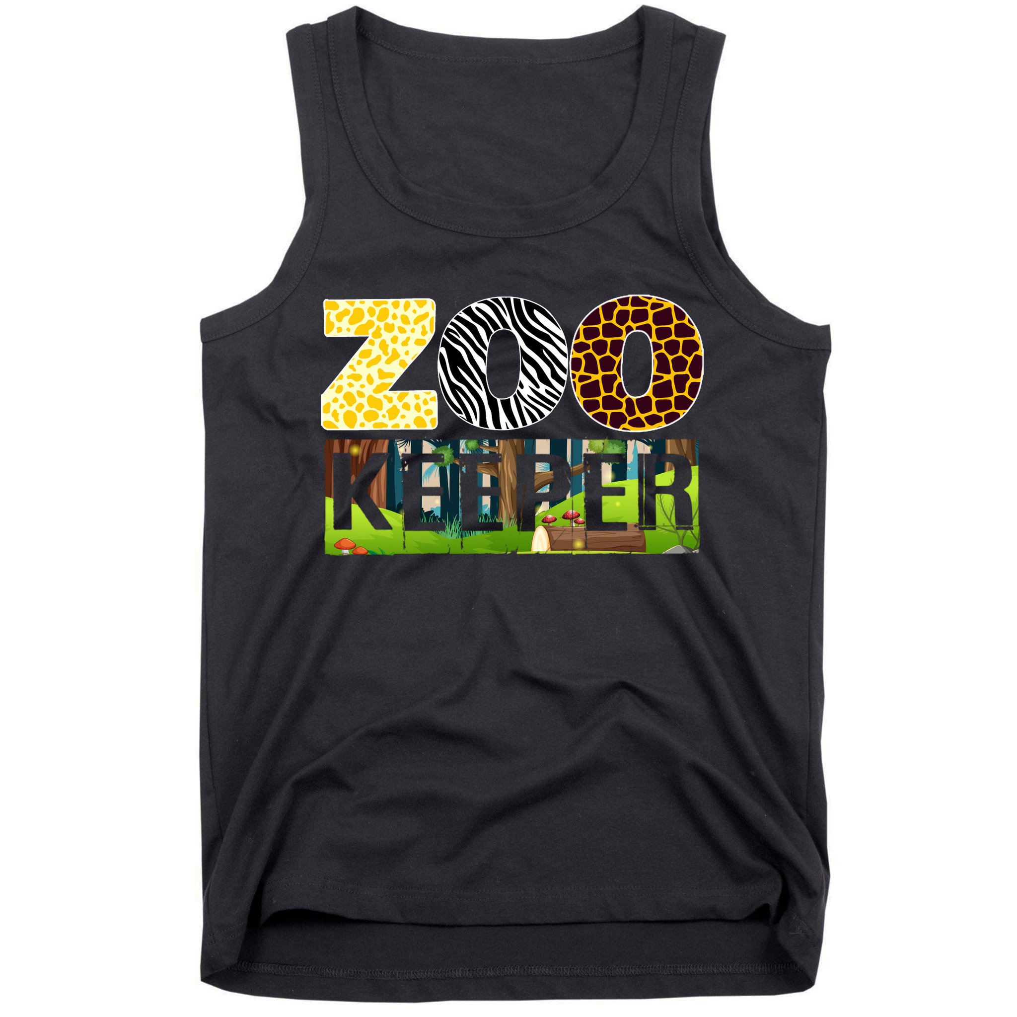 Zoo Life Of Zookeeper Accessories Tank Top