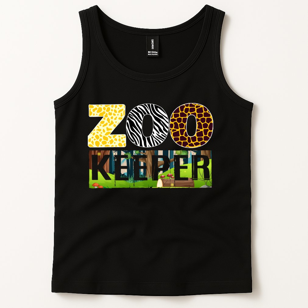 Zoo Life Of Zookeeper Accessories Tank Top