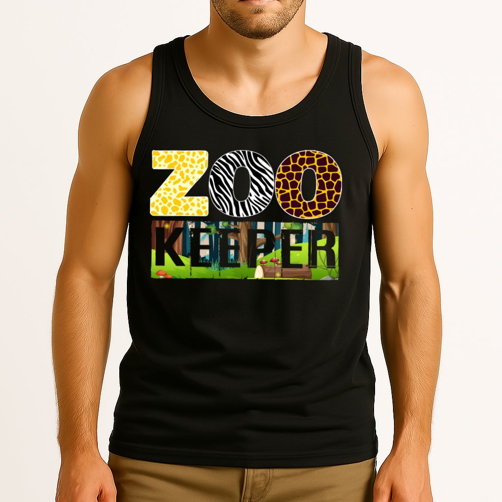 Zoo Life Of Zookeeper Accessories Tank Top