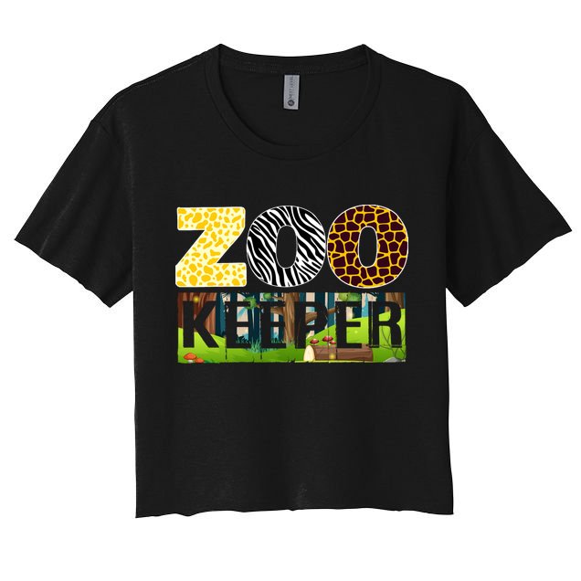 Zoo Life Of Zookeeper Accessories Crop Top