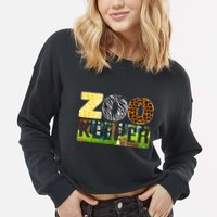 Zoo Life Of Zookeeper Accessories Cropped Pullover Crew