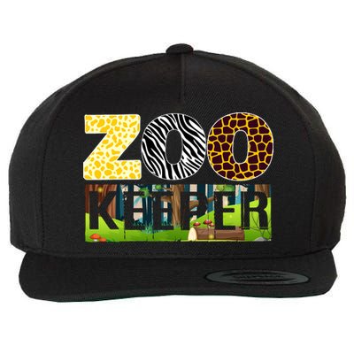 Zoo Life Of Zookeeper Accessories Wool Snapback Cap