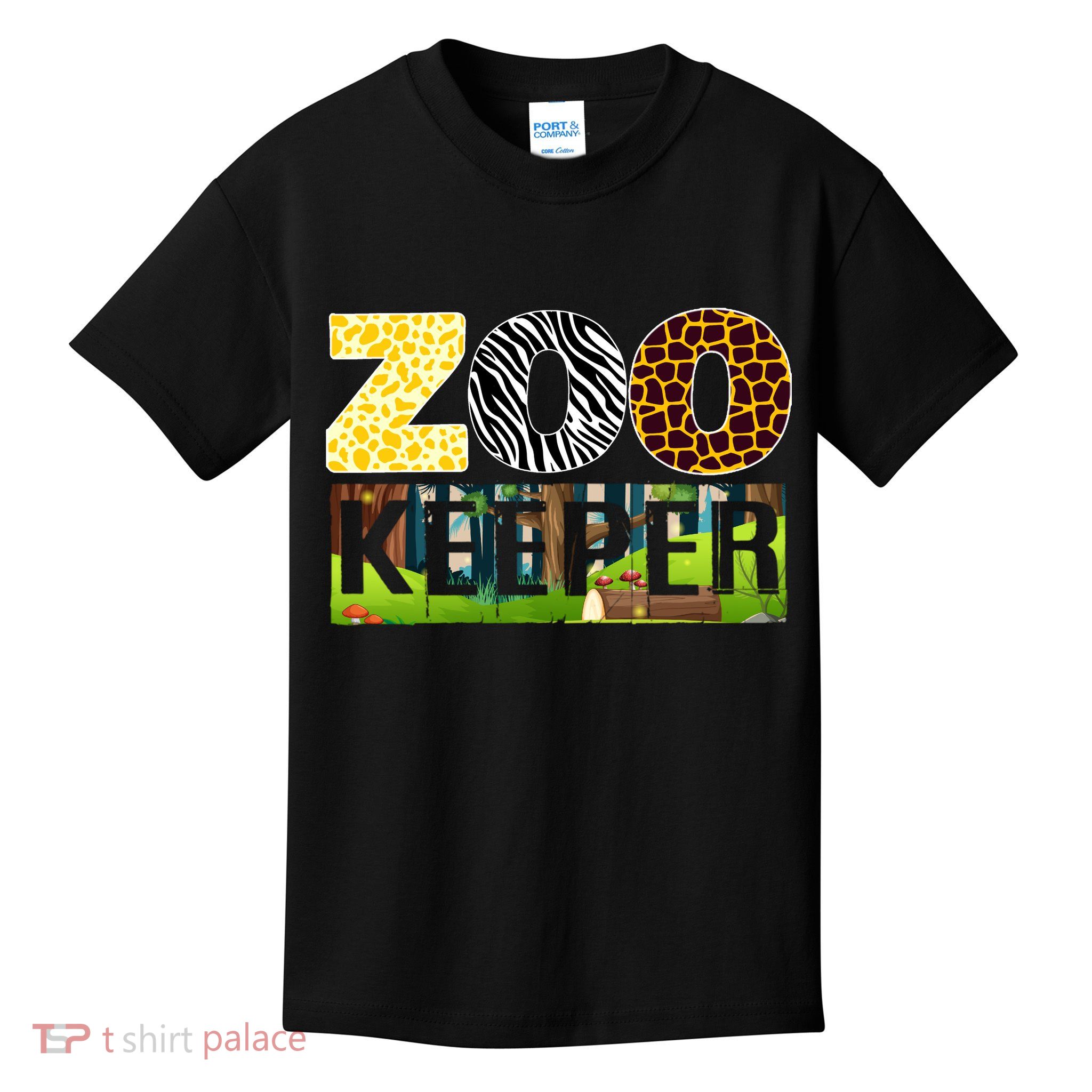 Zoo Life Of Zookeeper Accessories Kids T-Shirt