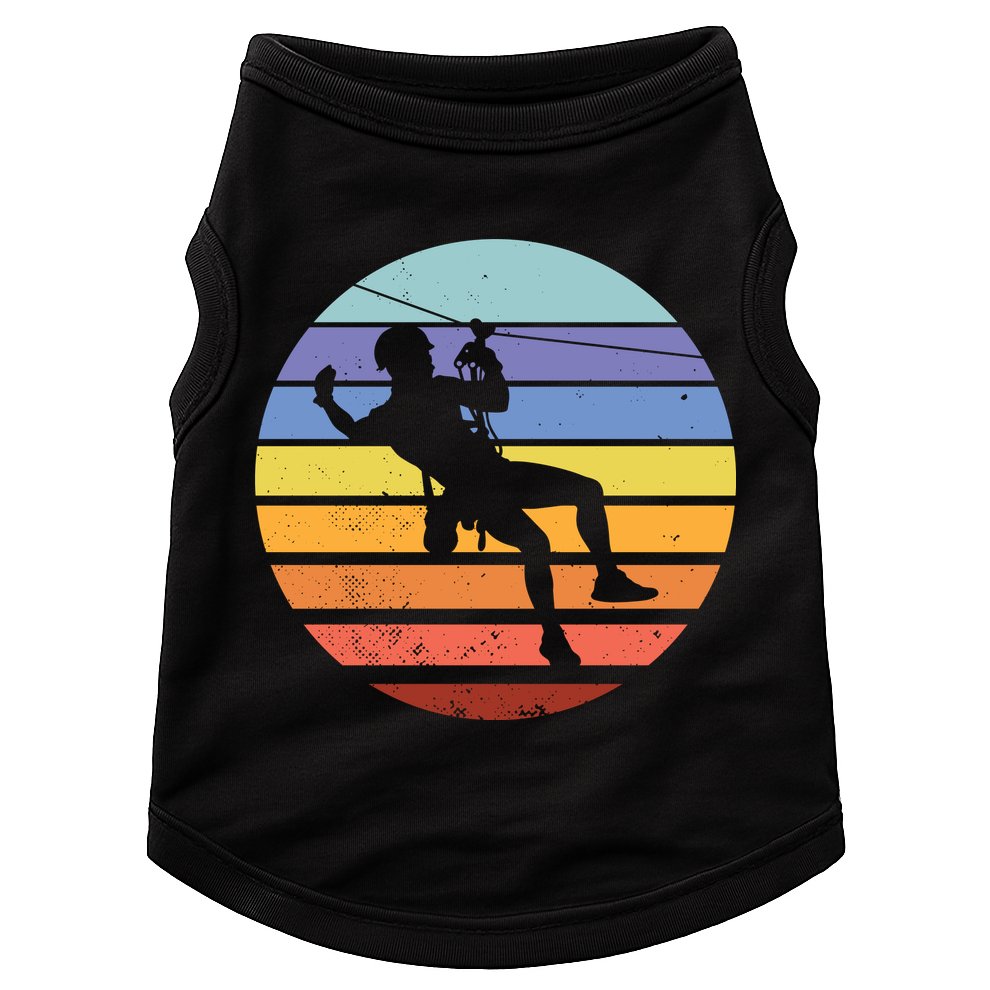 Zip Line Retro Doggie Tank
