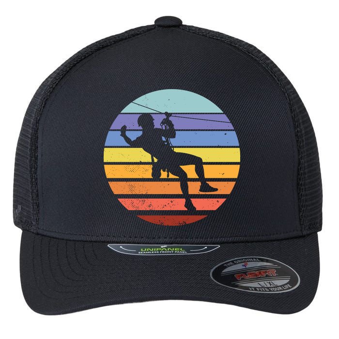 Zip Line Retro Flexfit Unipanel Trucker Cap