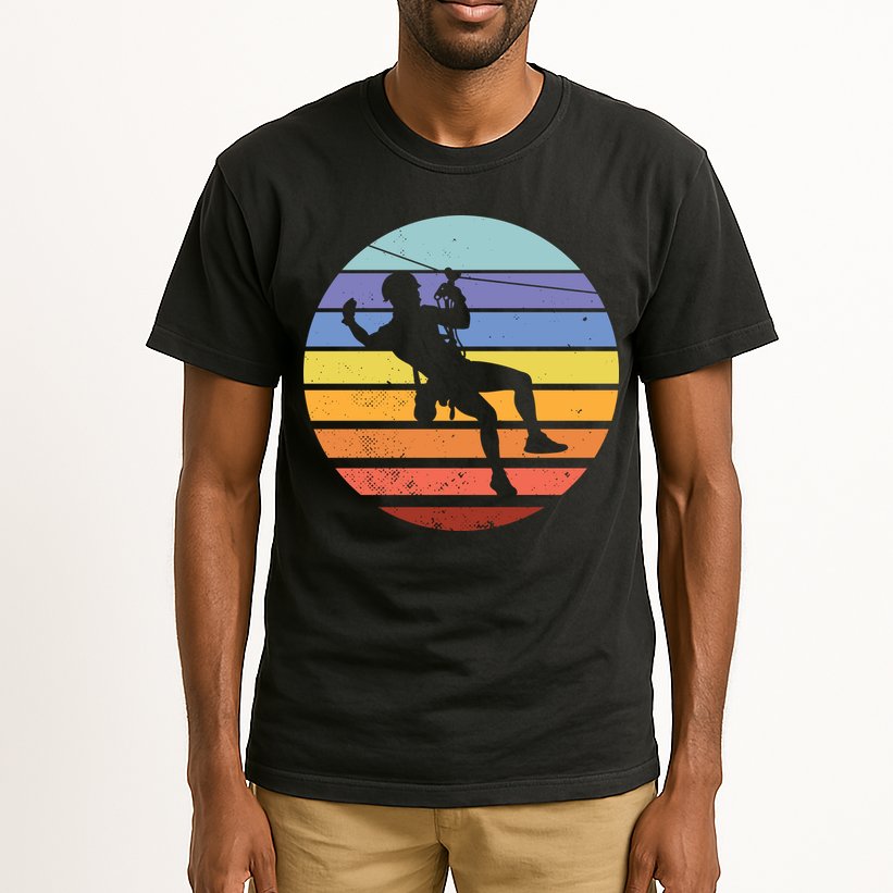 Zip Line Retro Tall T-Shirt