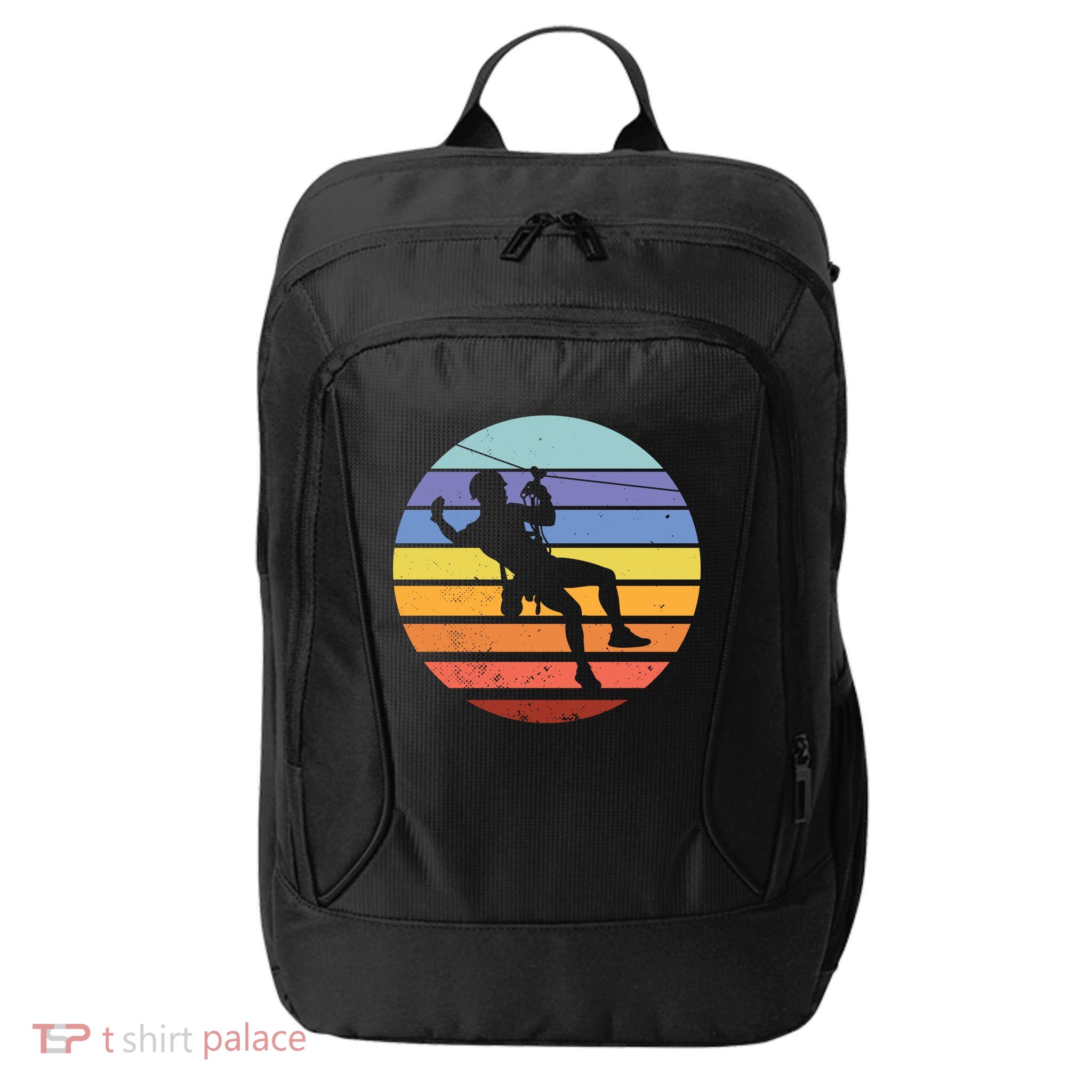 Zip Line Retro City Backpack