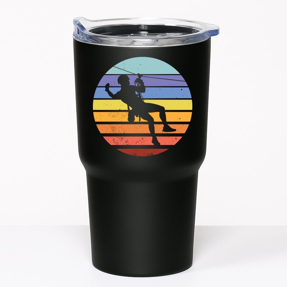 Zip Line Retro Tumbler