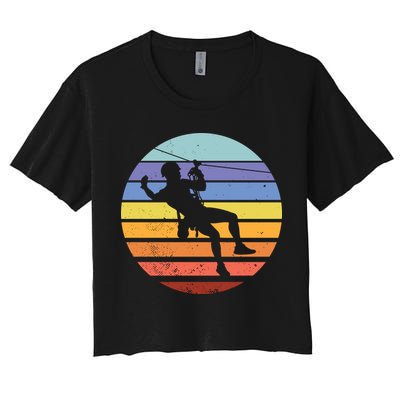 Zip Line Retro Crop Top
