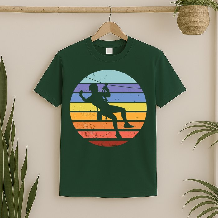 Zip Line Retro T-Shirt