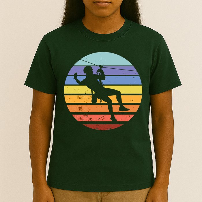 Zip Line Retro T-Shirt
