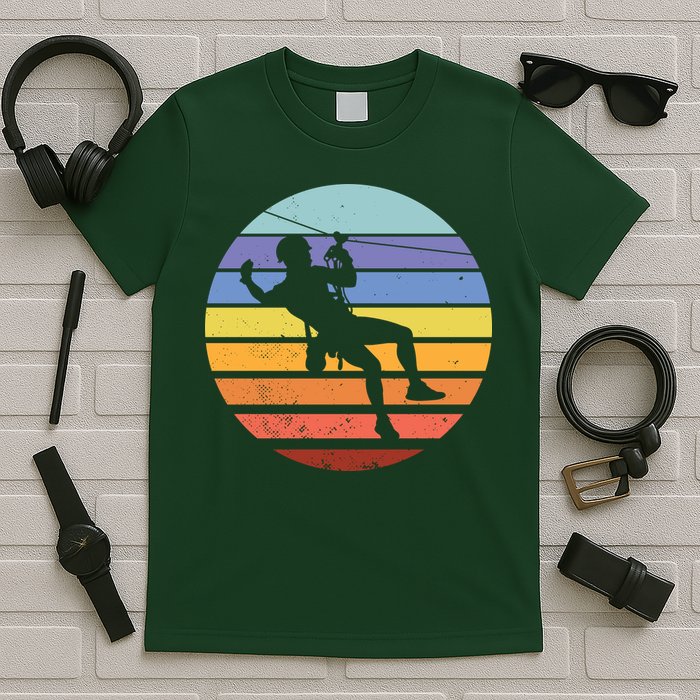 Zip Line Retro T-Shirt