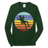 Zip Line Retro Tall Long Sleeve T-Shirt