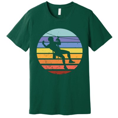 Zip Line Retro Premium T-Shirt