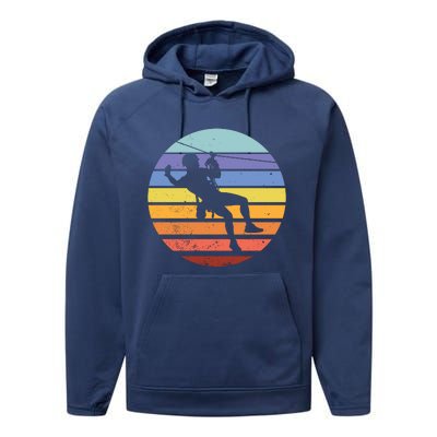 Zip Line Retro Performance Fleece Hoodie