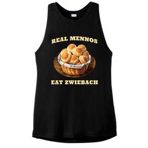 Zwiebach Mennonite Bun Roll Bread Baking Zwieback Ladies PosiCharge Tri-Blend Wicking Tank