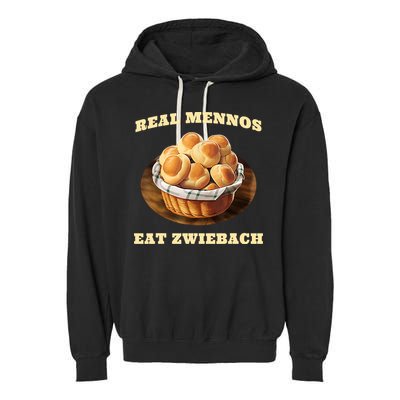 Zwiebach Mennonite Bun Roll Bread Baking Zwieback Garment-Dyed Fleece Hoodie