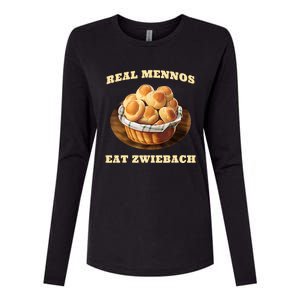 Zwiebach Mennonite Bun Roll Bread Baking Zwieback Womens Cotton Relaxed Long Sleeve T-Shirt