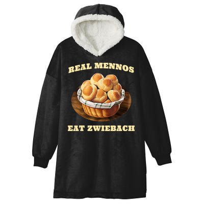 Zwiebach Mennonite Bun Roll Bread Baking Zwieback Hooded Wearable Blanket