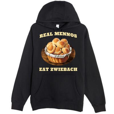 Zwiebach Mennonite Bun Roll Bread Baking Zwieback Premium Pullover Hoodie