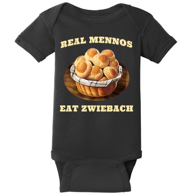 Zwiebach Mennonite Bun Roll Bread Baking Zwieback Baby Bodysuit