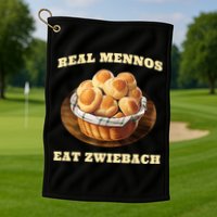 Zwiebach Mennonite Bun Roll Bread Baking Zwieback Golf Towel