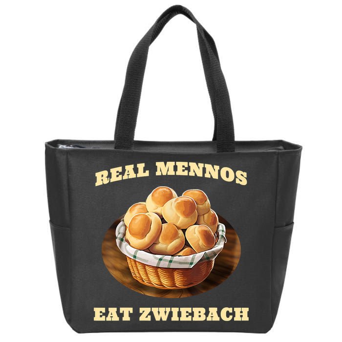Zwiebach Mennonite Bun Roll Bread Baking Zwieback Zip Tote Bag