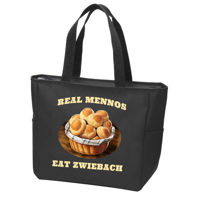Zwiebach Mennonite Bun Roll Bread Baking Zwieback Zip Tote Bag