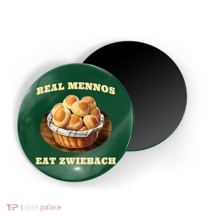 Zwiebach Mennonite Bun Roll Bread Baking Zwieback Magnet