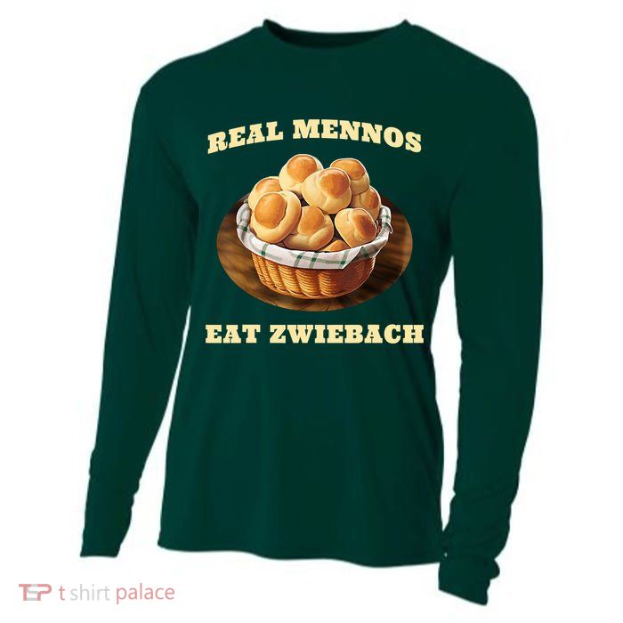 Zwiebach Mennonite Bun Roll Bread Baking Zwieback Cooling Performance Long Sleeve Crew