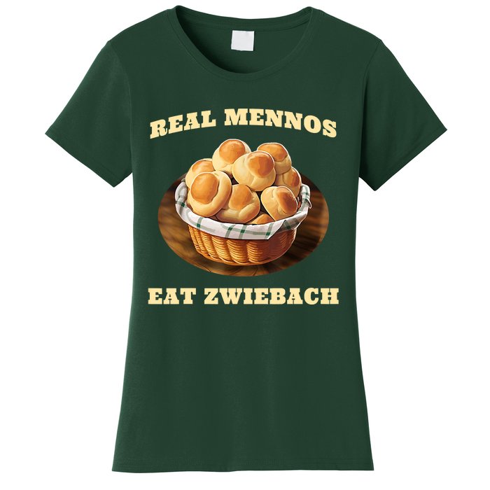 Zwiebach Mennonite Bun Roll Bread Baking Zwieback Women's T-Shirt